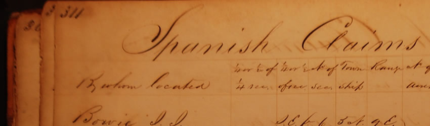 Historical Spanish Land Grants