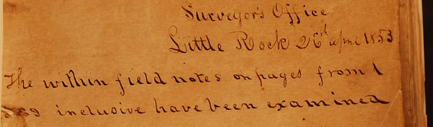 Original Louisiana Purchase Field Notes