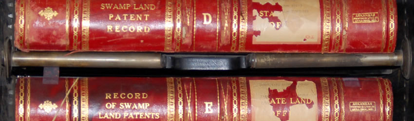 Swamp Lands grant register from 1850